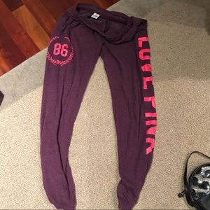Victoria secret sweatpants